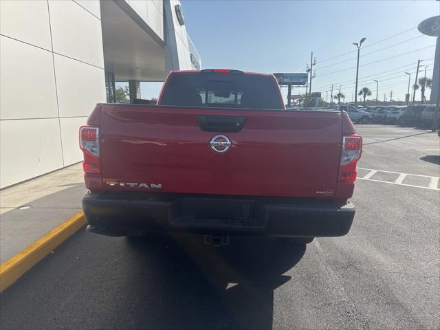 used 2021 Nissan Titan car, priced at $25,570