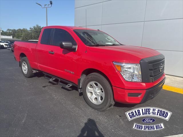 used 2021 Nissan Titan car, priced at $25,570