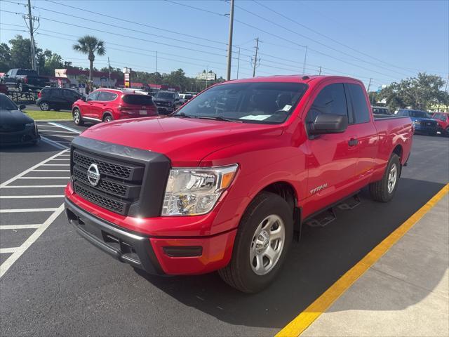 used 2021 Nissan Titan car, priced at $25,899