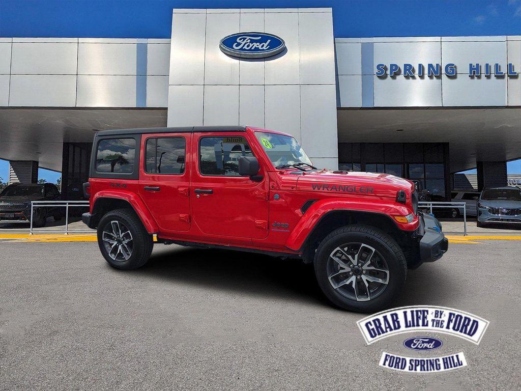 used 2024 Jeep Wrangler 4xe car, priced at $30,996