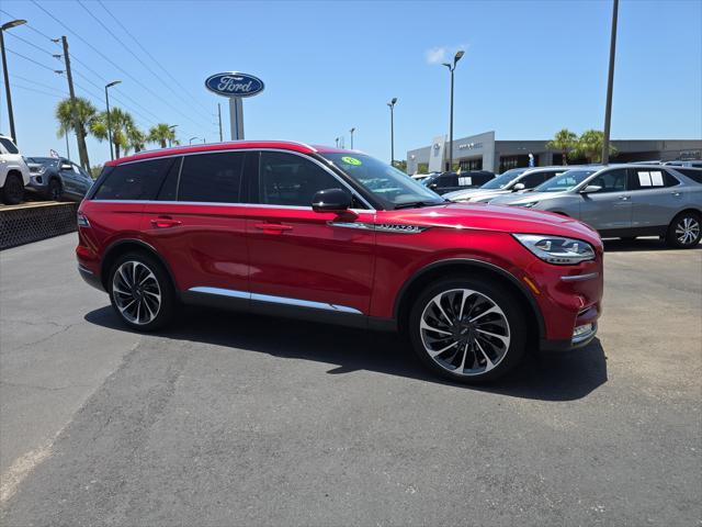 used 2021 Lincoln Aviator car, priced at $39,956