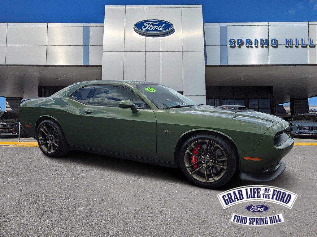 used 2021 Dodge Challenger car, priced at $43,969