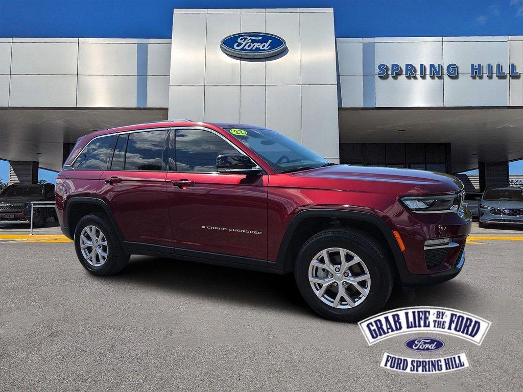 used 2022 Jeep Grand Cherokee car, priced at $27,377