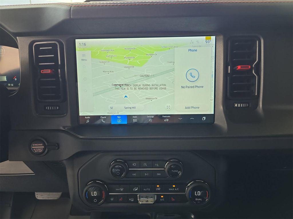 new 2025 Ford Bronco car, priced at $88,536