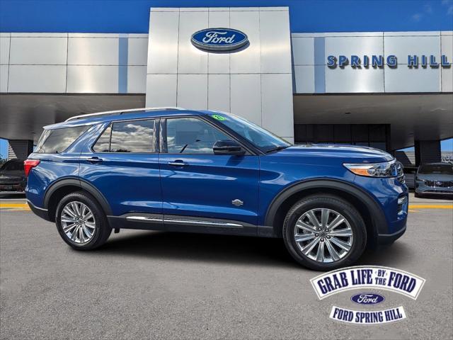 used 2021 Ford Explorer car, priced at $36,499