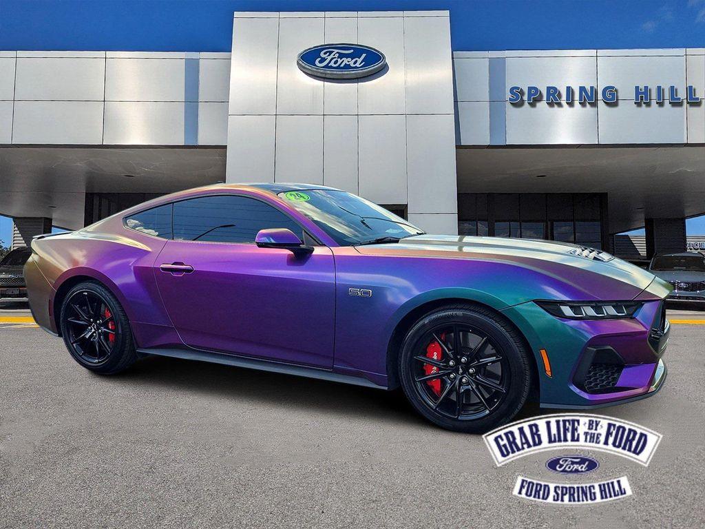 used 2024 Ford Mustang car, priced at $49,477