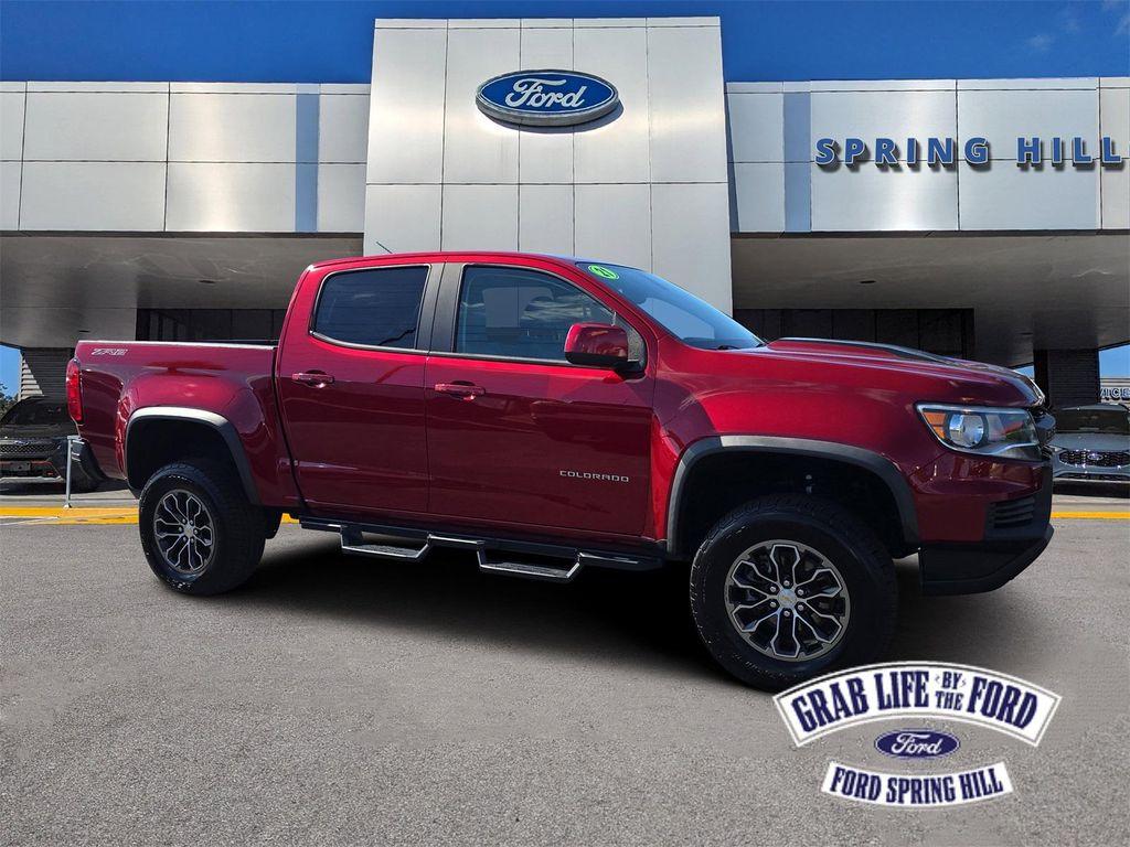 used 2021 Chevrolet Colorado car, priced at $29,583