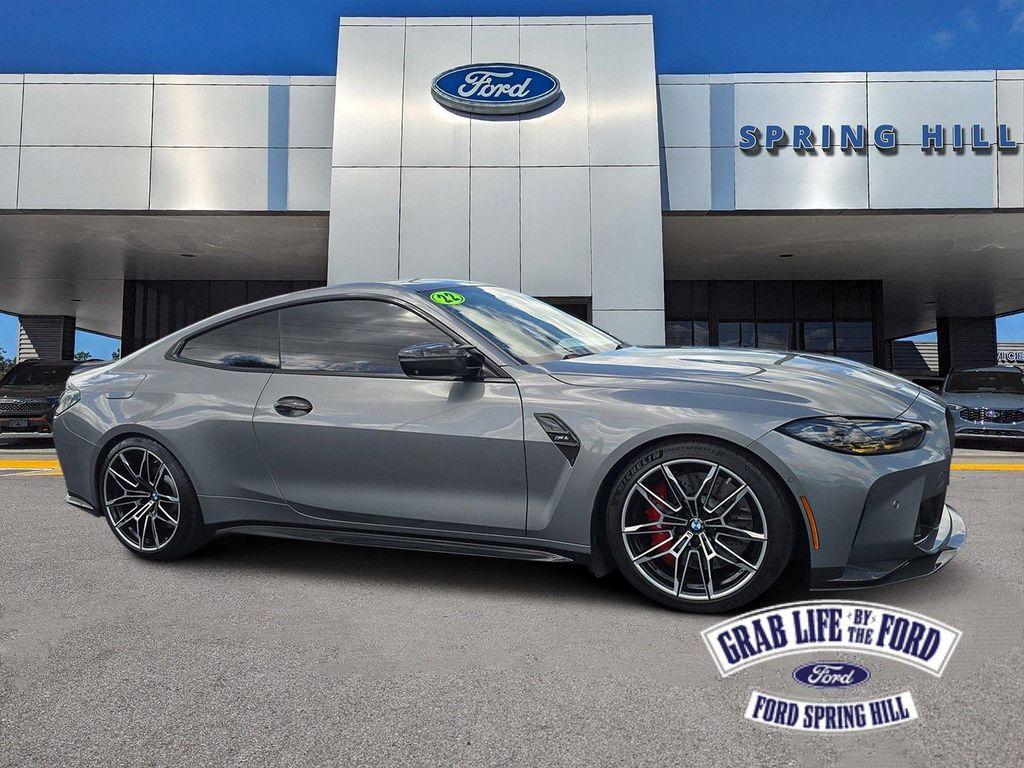 used 2022 BMW M4 car, priced at $64,074