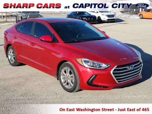 used 2018 Hyundai Elantra car, priced at $15,588