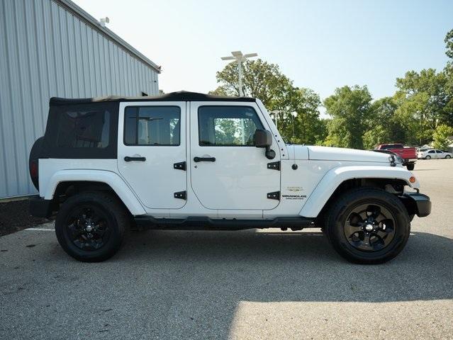 used 2013 Jeep Wrangler Unlimited car, priced at $16,392