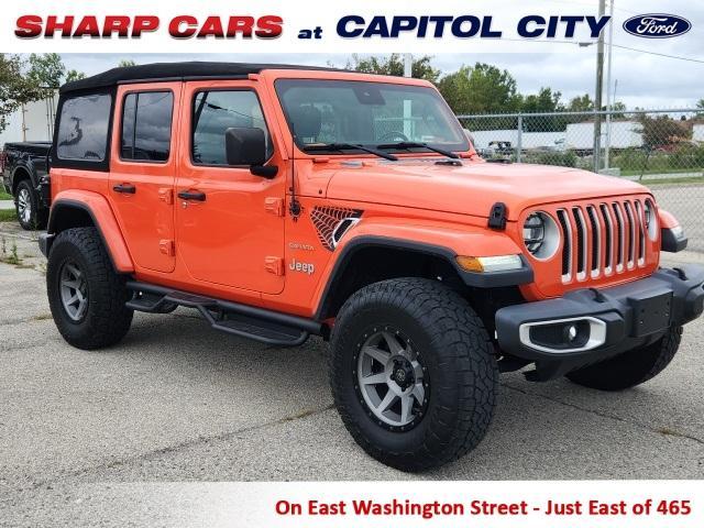 used 2019 Jeep Wrangler Unlimited car, priced at $30,988