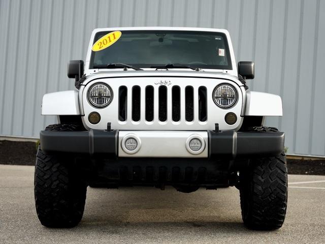 used 2011 Jeep Wrangler Unlimited car, priced at $14,692