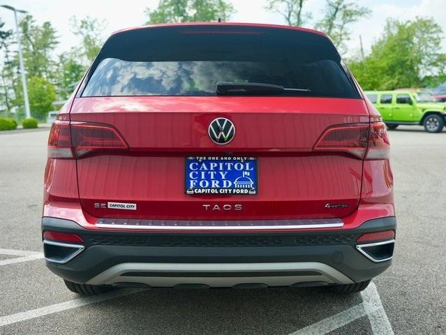used 2022 Volkswagen Taos car, priced at $23,492