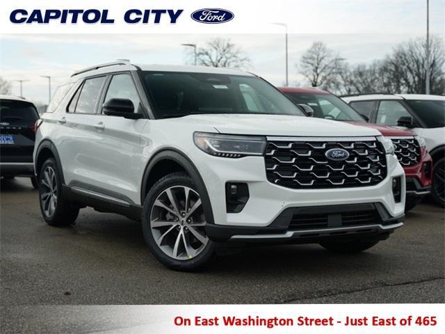 new 2025 Ford Explorer car, priced at $54,858