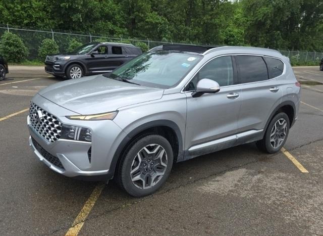 used 2021 Hyundai Santa Fe car, priced at $26,972