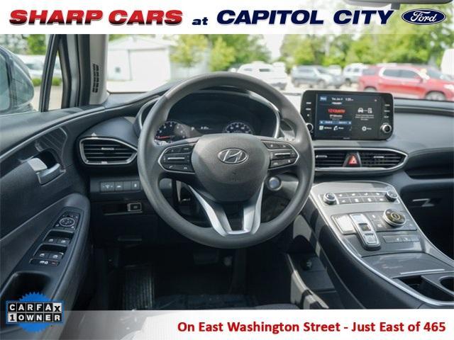 used 2021 Hyundai Santa Fe car, priced at $25,199