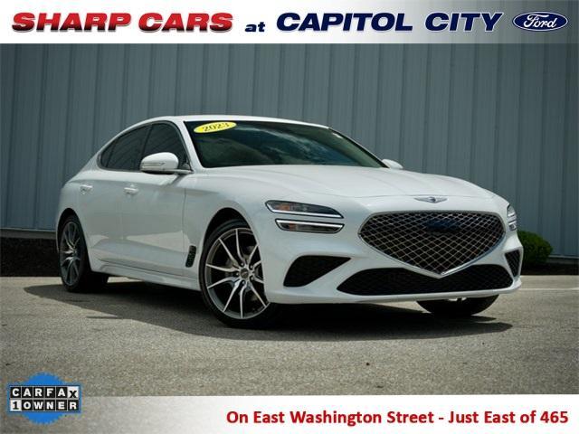 used 2023 Genesis G70 car, priced at $30,849