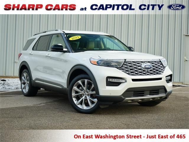 used 2021 Ford Explorer car, priced at $35,692