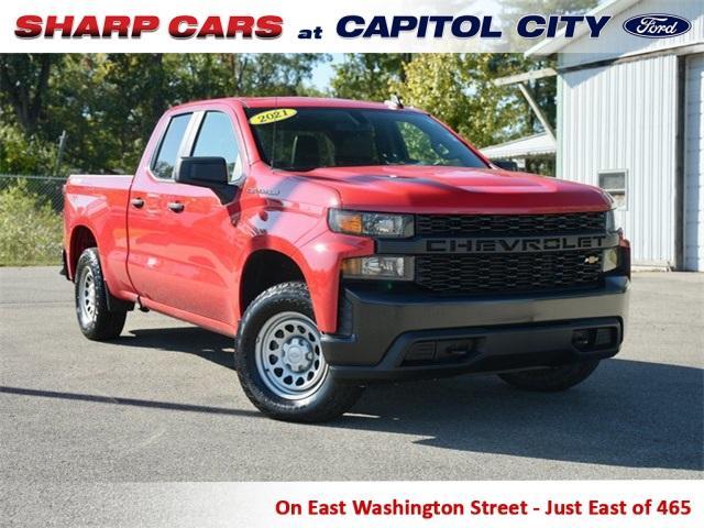 used 2021 Chevrolet Silverado 1500 car, priced at $20,192
