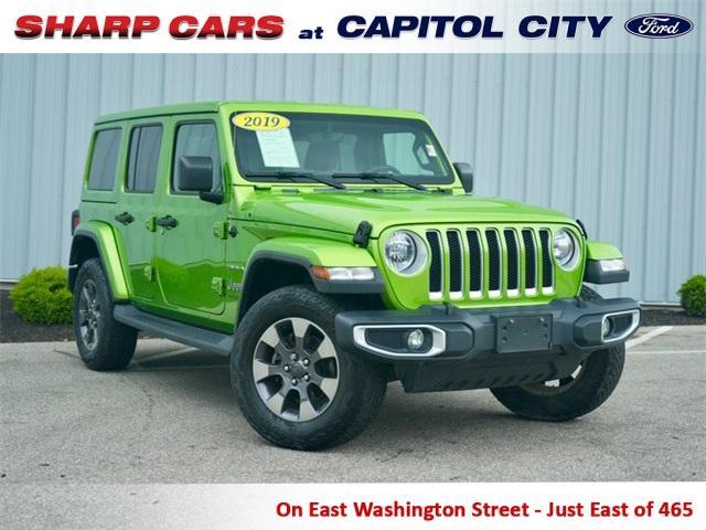 used 2019 Jeep Wrangler Unlimited car, priced at $31,972