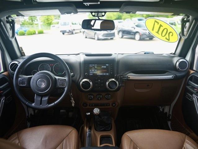 used 2017 Jeep Wrangler Unlimited car, priced at $23,592