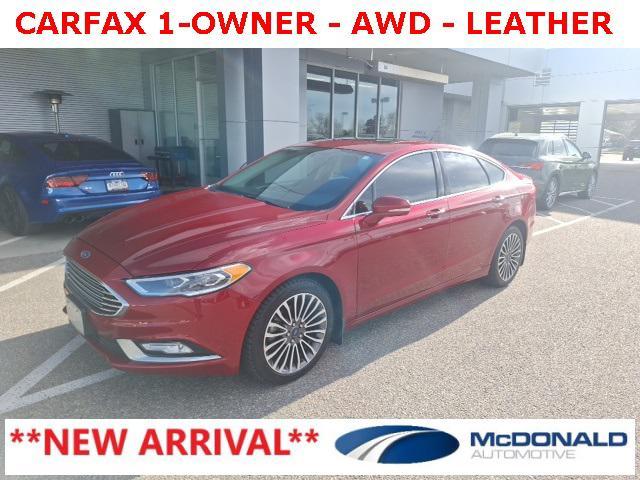 used 2017 Ford Fusion car, priced at $13,349