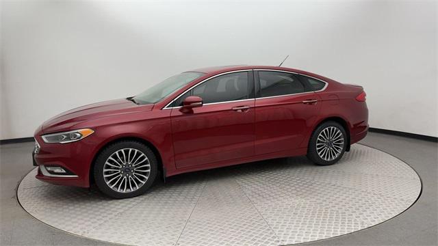 used 2017 Ford Fusion car, priced at $12,749