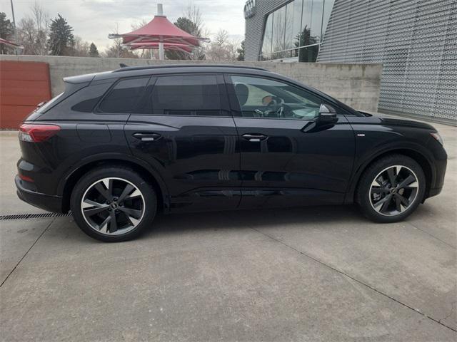 new 2025 Audi Q4 e-tron car, priced at $64,484