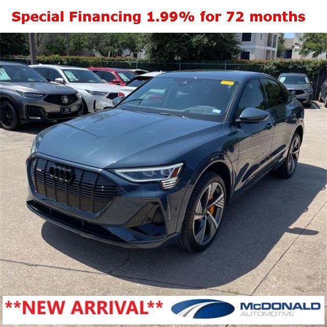 used 2022 Audi e-tron Sportback car, priced at $37,598