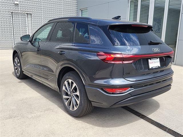 new 2025 Audi Q6 e-tron car, priced at $73,924