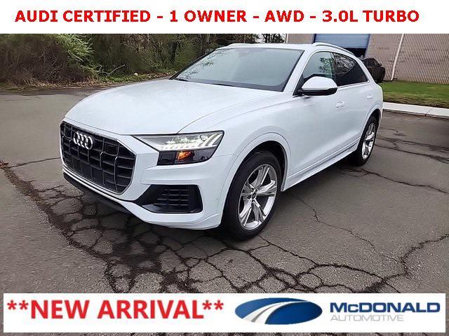 used 2023 Audi Q8 car, priced at $61,799