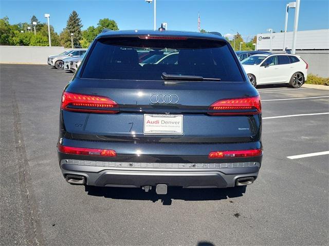 new 2025 Audi Q7 car, priced at $79,469