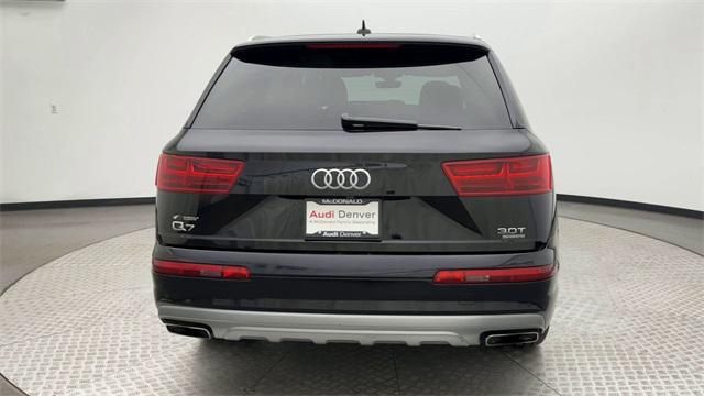 used 2018 Audi Q7 car, priced at $19,205