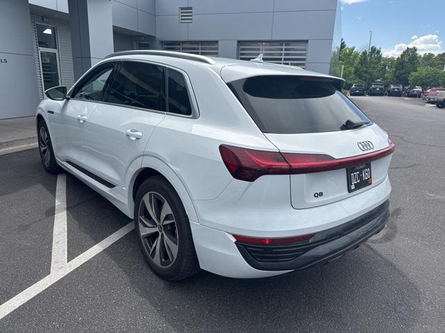 used 2024 Audi Q8 e-tron car, priced at $47,299