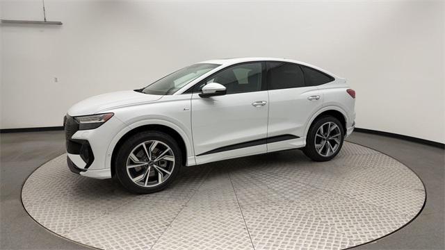 used 2023 Audi Q4 e-tron car, priced at $36,774