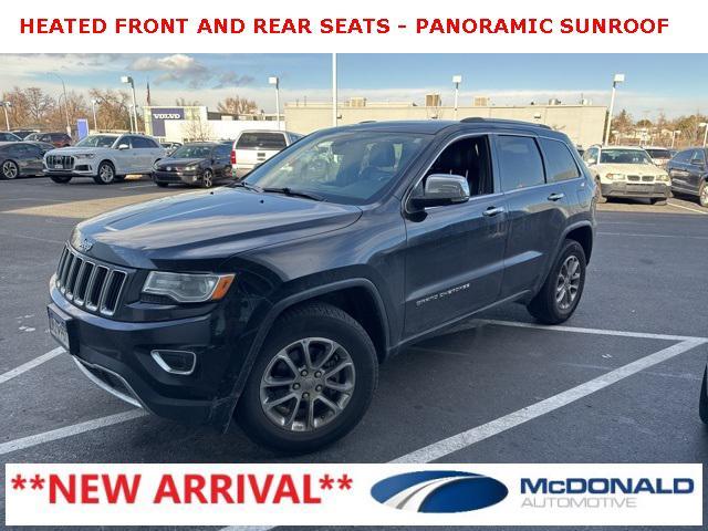 used 2015 Jeep Grand Cherokee car, priced at $13,749