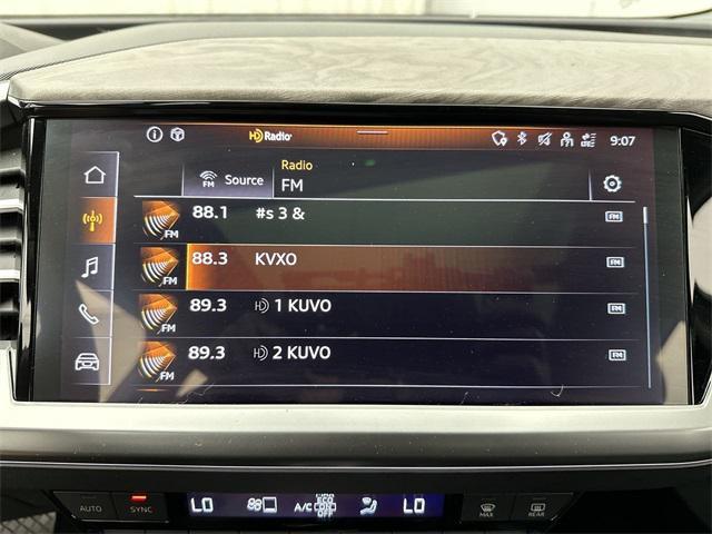 used 2023 Audi Q4 e-tron car, priced at $37,799