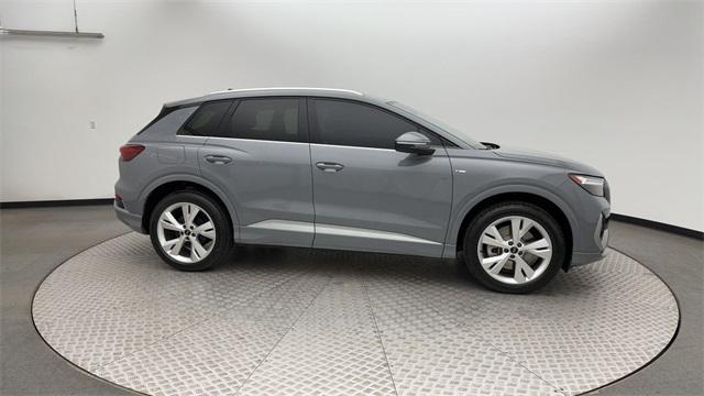 used 2023 Audi Q4 e-tron car, priced at $37,799