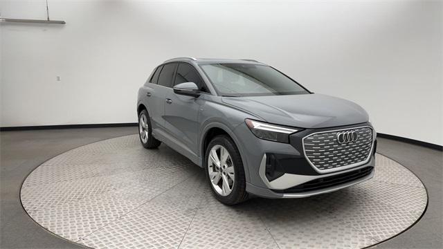 used 2023 Audi Q4 e-tron car, priced at $37,799