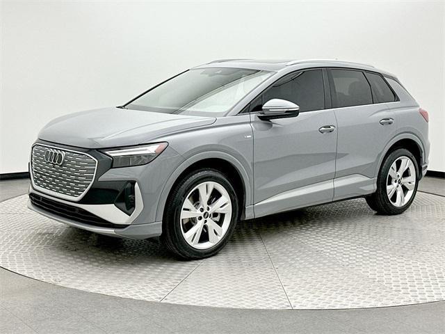 used 2023 Audi Q4 e-tron car, priced at $37,799