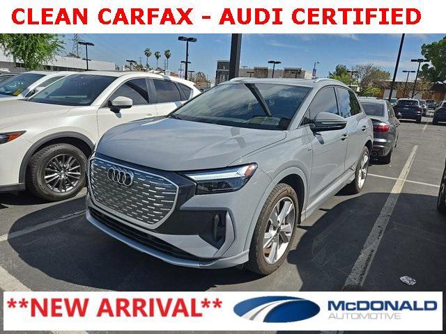 used 2023 Audi Q4 e-tron car, priced at $37,799