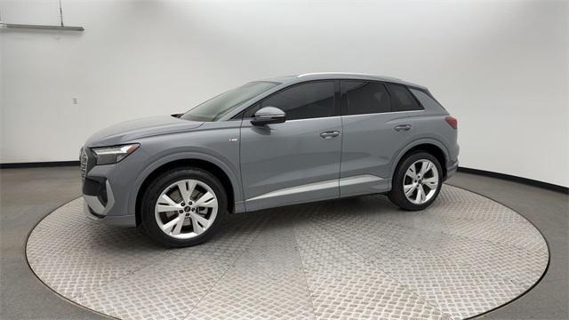 used 2023 Audi Q4 e-tron car, priced at $37,799