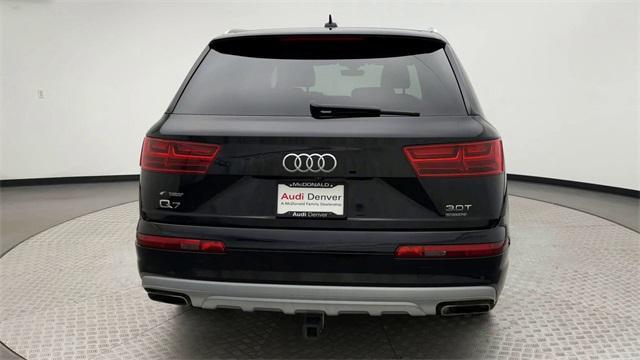 used 2017 Audi Q7 car, priced at $19,500