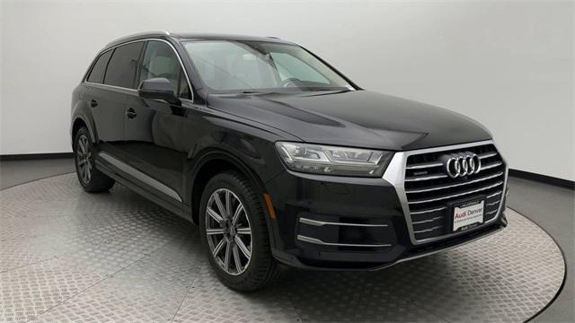 used 2017 Audi Q7 car, priced at $19,500
