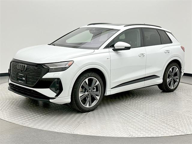 used 2024 Audi Q4 e-tron car, priced at $36,500