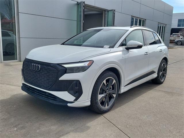 new 2025 Audi Q4 e-tron car, priced at $64,484
