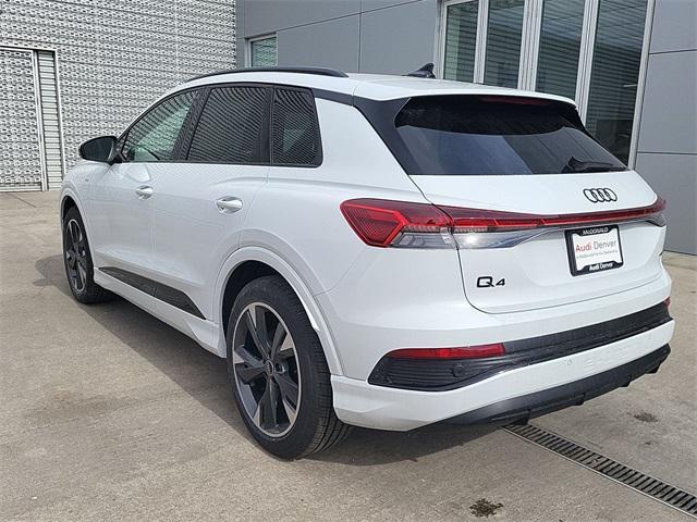 new 2025 Audi Q4 e-tron car, priced at $64,484