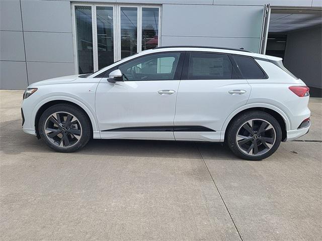 new 2025 Audi Q4 e-tron car, priced at $64,484