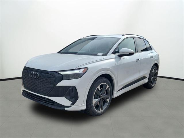 new 2025 Audi Q4 e-tron car, priced at $64,484