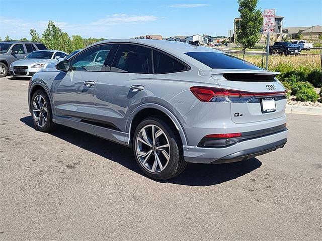 new 2024 Audi Q4 e-tron Sportback car, priced at $69,089